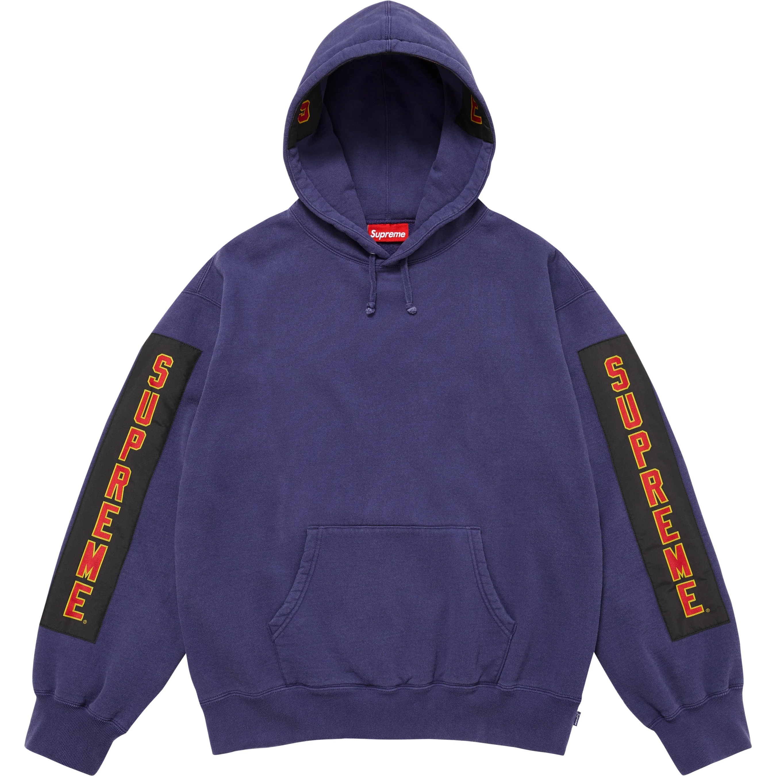 Woven Patches Hooded Sweatshirt view 3